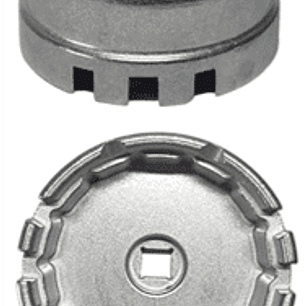 Llave de filtro tipo copa para Toyota. Medida 14 caras, Diametro 64,5mm.