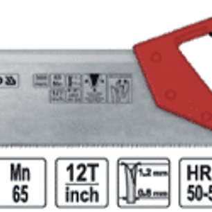 Serrucho Costilla 300 mm.para cortar madera y materiales a base de madera