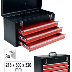 CAJA HERRAMIENTAS TIPO GABINETE PORTABLE 520 X 218 X 300 MM