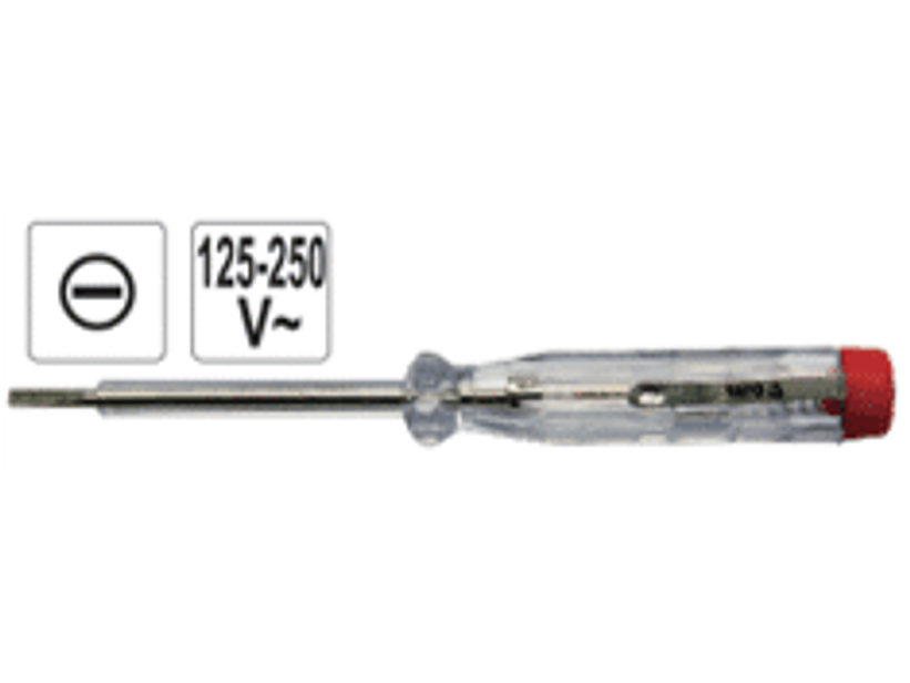Probador de corriente rango 100 - 250 V 140 mmL