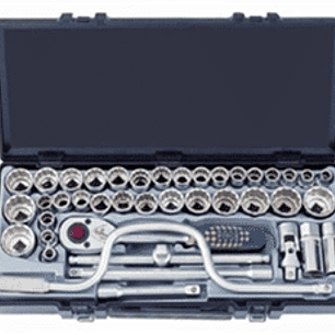 JUEGO DE DADOS POLIGONAL DE 1/2