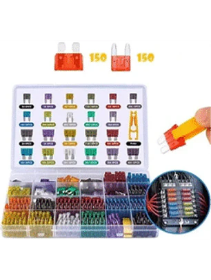 DISPLAY DE 300 FUSIBLES (150 MINI Y 150 STD)