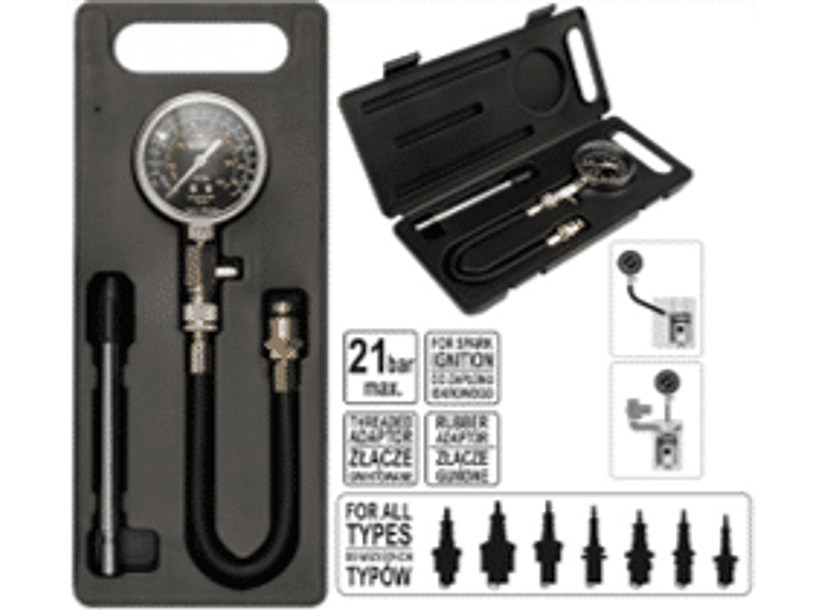 Compresímetro para motor a gasolina