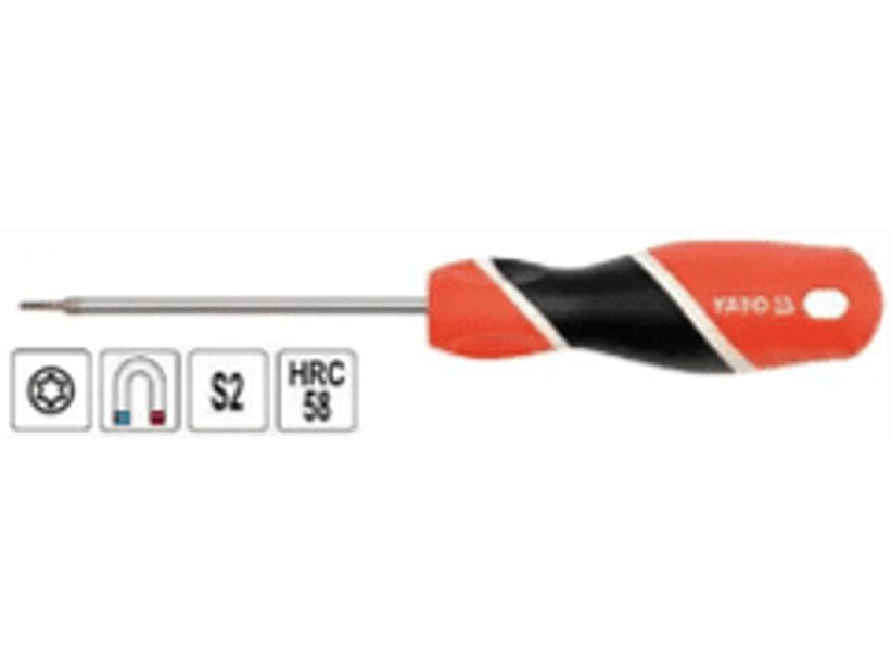 DESTORNILLADOR TORX DE SEGURIDAD T30 - YATO