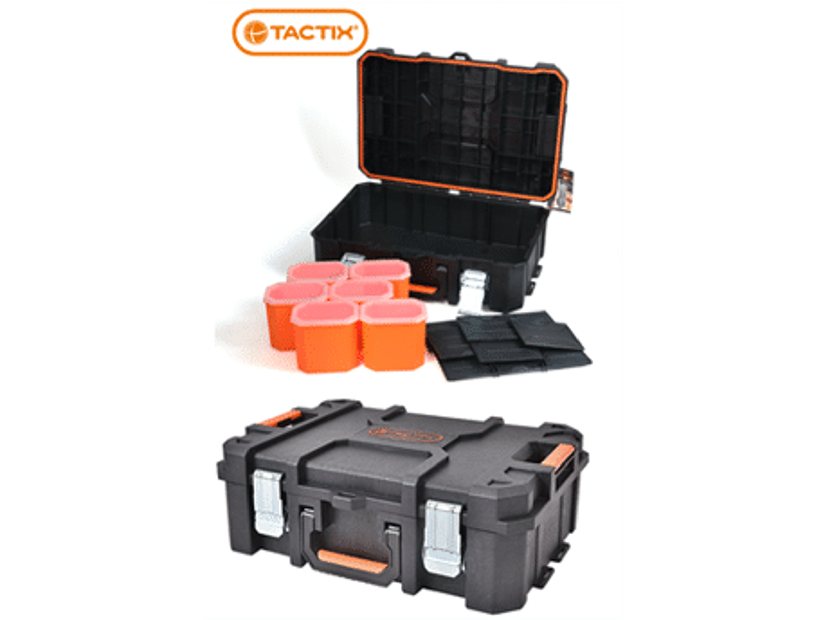 CAJA HERRAMIENTAS TECNICA TACTIX PORTABLE - 52,8X37,1X17,9 CM
