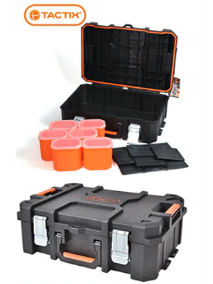 CAJA HERRAMIENTAS TECNICA TACTIX PORTABLE - 52,8X37,1X17,9 CM