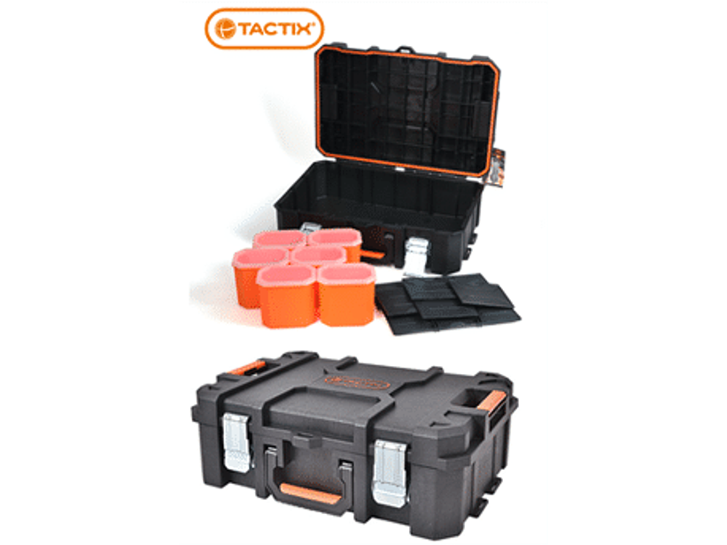 CAJA HERRAMIENTAS TECNICA TACTIX PORTABLE - 52,8X37,1X17,9 CM