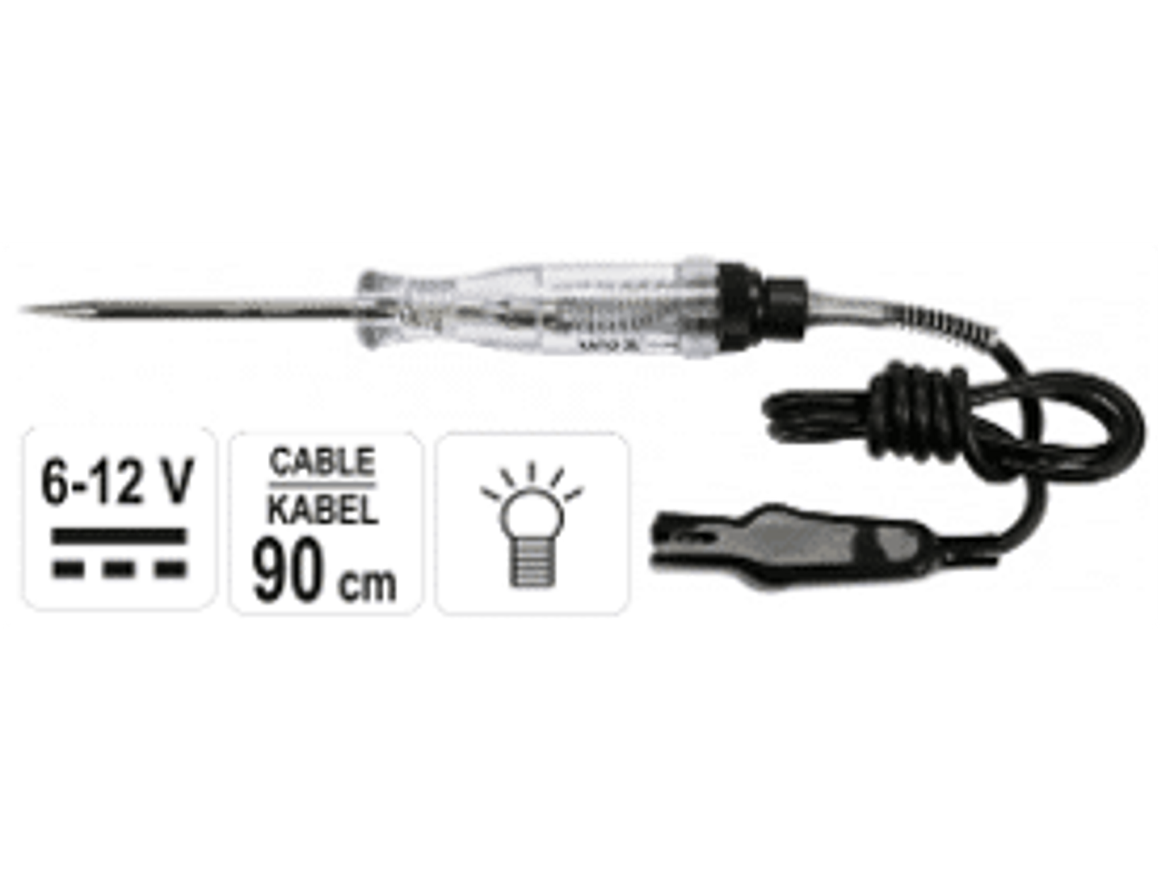 Probador de circuitos 6 - 12 V