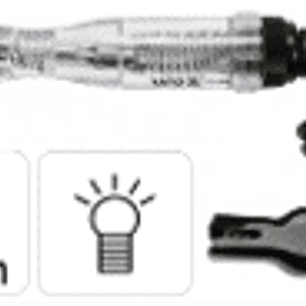 Probador de circuitos 6 - 12 V