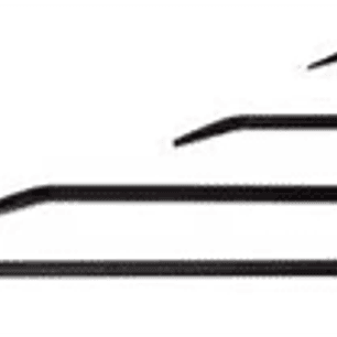 Juego de 4 palancas acodadas