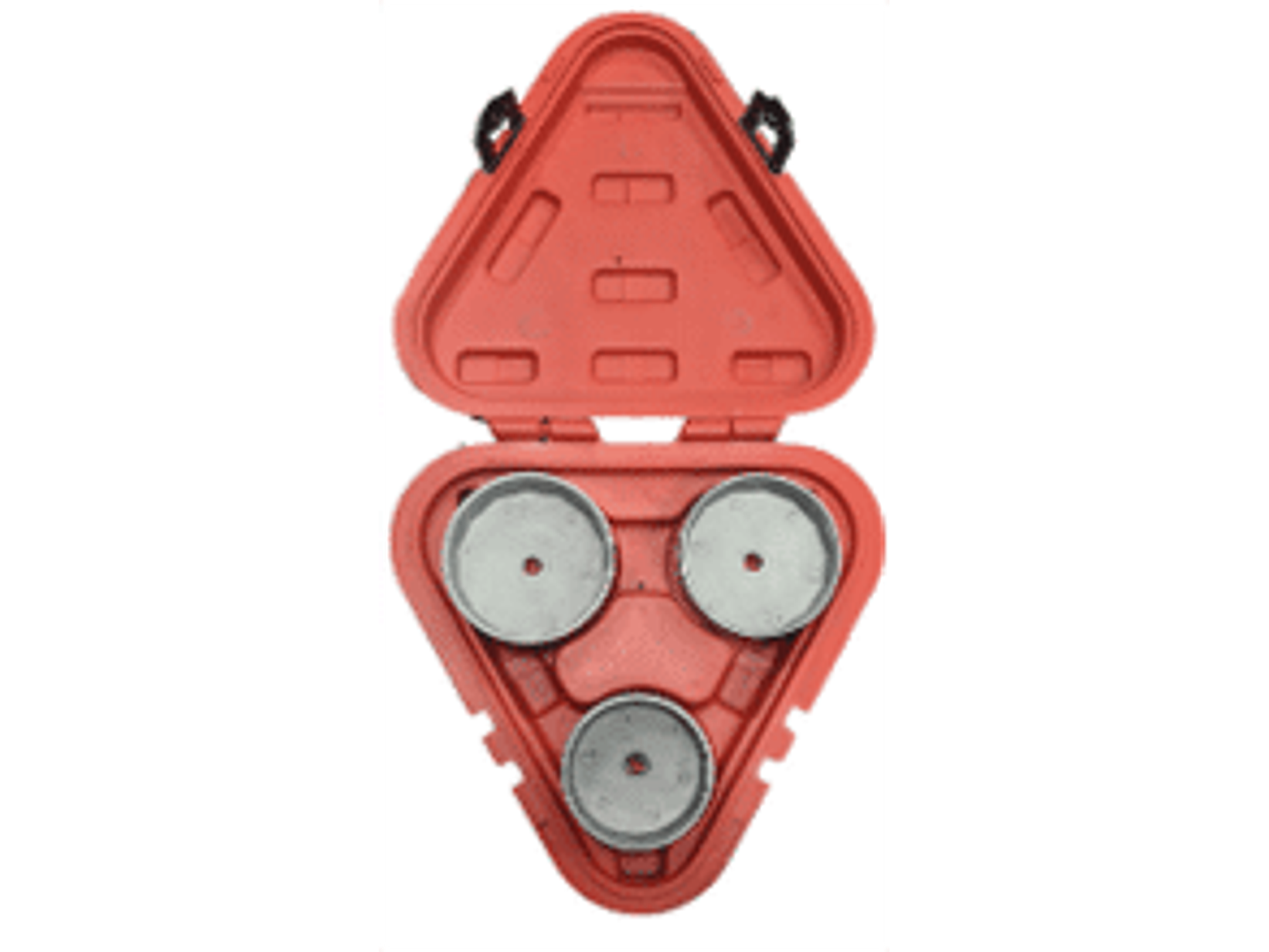 KIT DE 3 COPAS PARA FILTRO DE ACEITE TOYOTA MEDIDAS 64, 73, 74MM, 14 CARAS