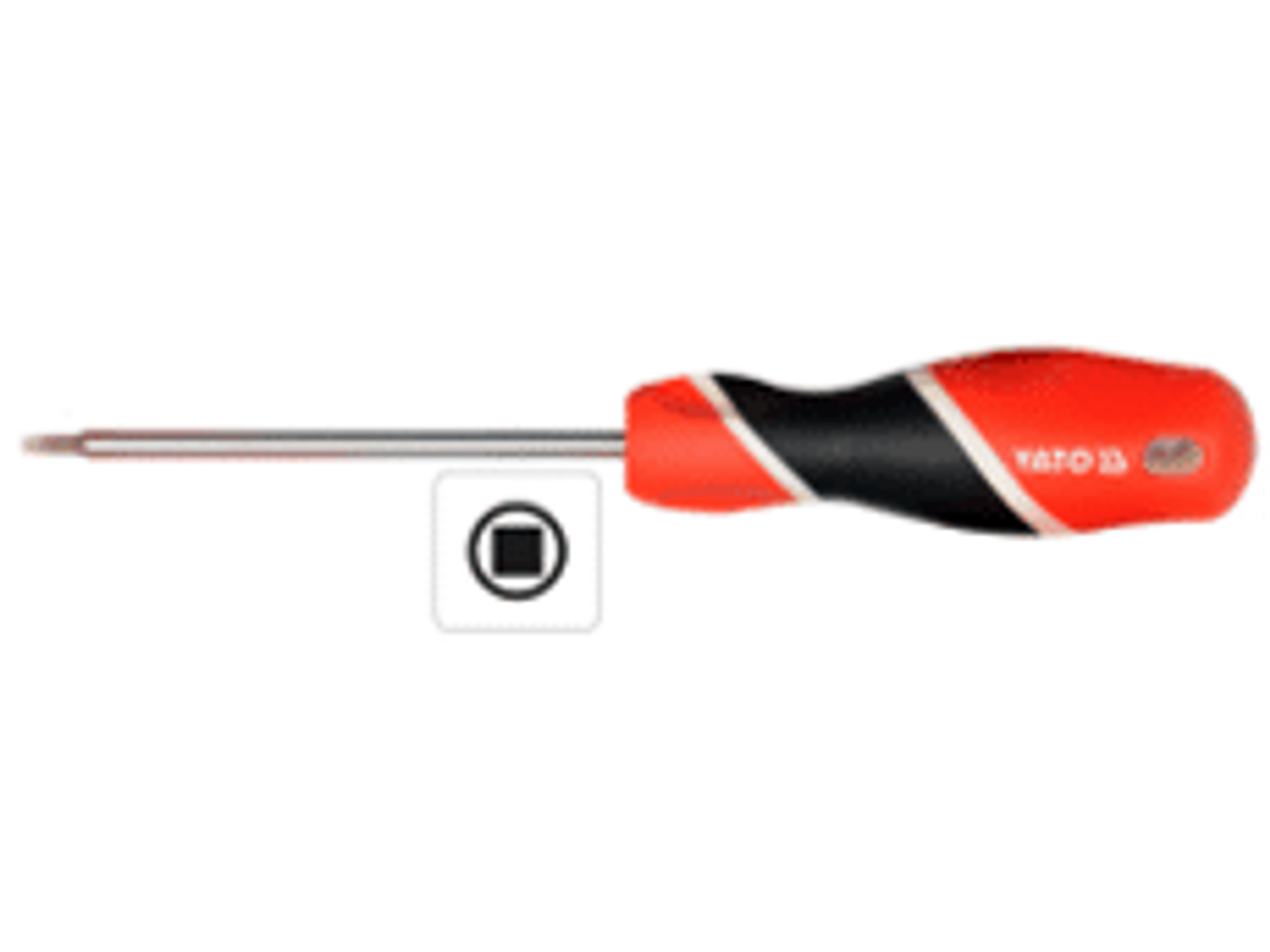 DESTORNILLADOR DE PUNTA CUADRADA SQ N°2 X 100MM