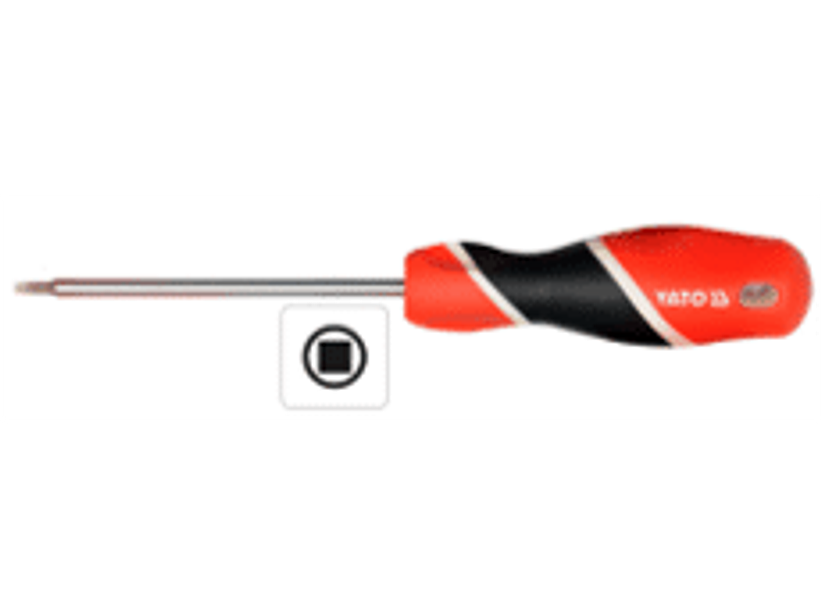 DESTORNILLADOR DE PUNTA CUADRADA SQ N°2 X 100MM