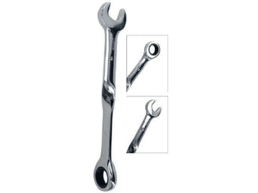 Llave punta corona con chicharra (72 dientes) twist 11 mm