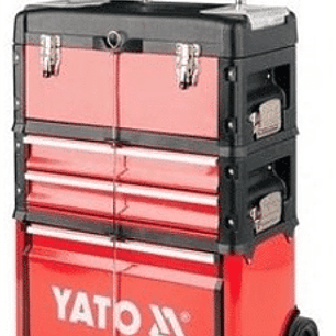 Carro para herramientas, desplegable en 3 secciones