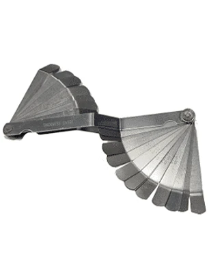 FEELER CURVO 25 HOJAS (L:100MM) 0,005 A 0,030 (0,127 A ,0762MM)