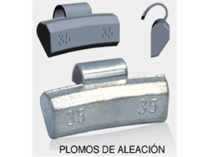 Plomo gancho aleación 55 grs