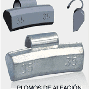 Plomo gancho aleación 55 grs