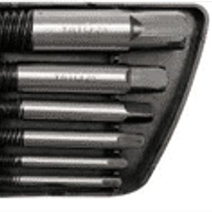 Set extractor de Pernos ( Cola de Chancho ) 6 pzas