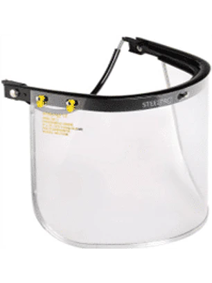 Protector facial para casco