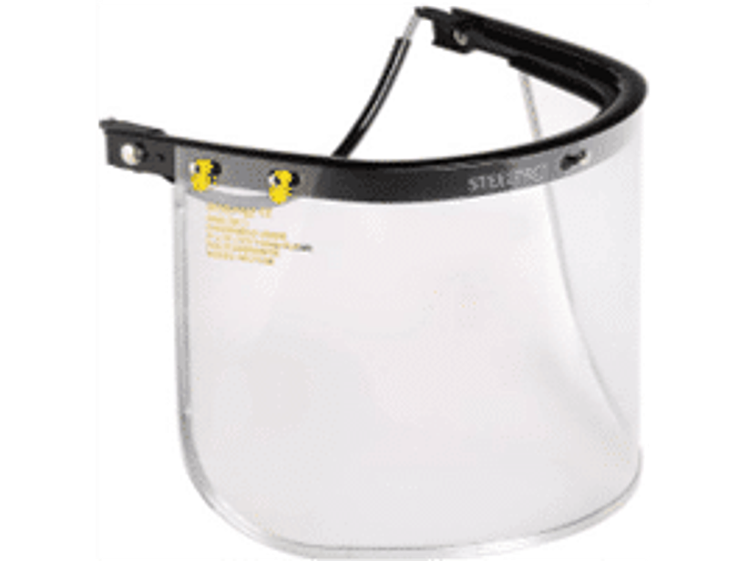 Protector facial para casco