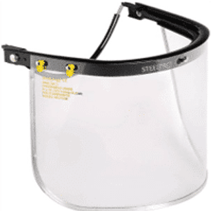 Protector facial para casco