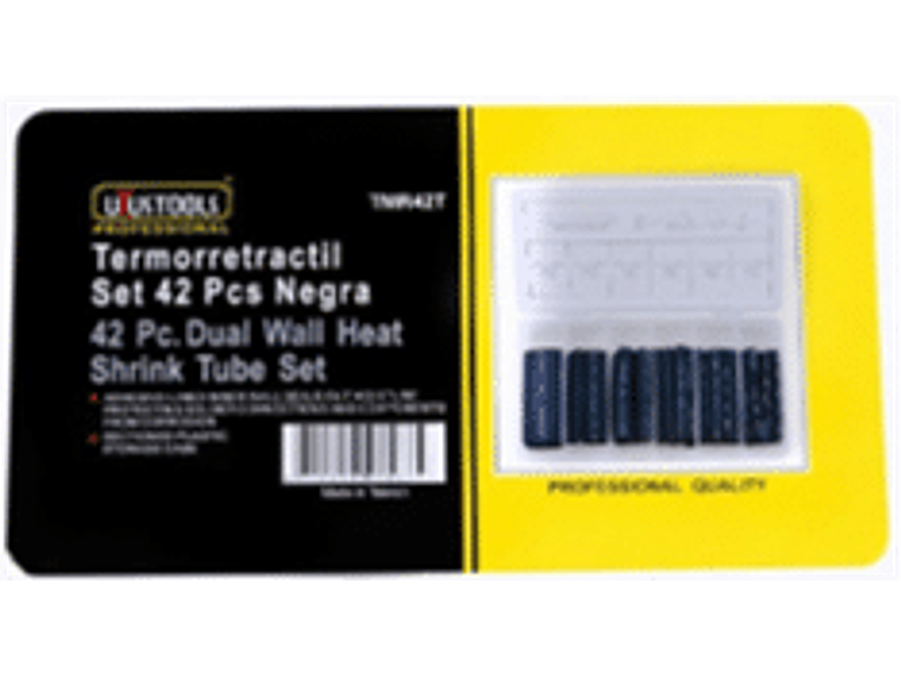 Display surtido de 42 unidades de termorretractil negro