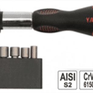 Juedo de destornillador con dado y puntas, 14 pzas