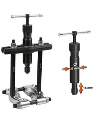 EXTRACTOR DE RODAMIENTOS CON CILINDRO HIDRAULICO TIPO CUCHILLA 75-105 MM