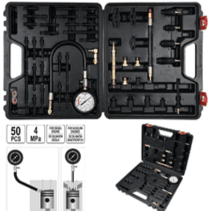 Compresímetro para motores diesel y gasolina. 50 piezas