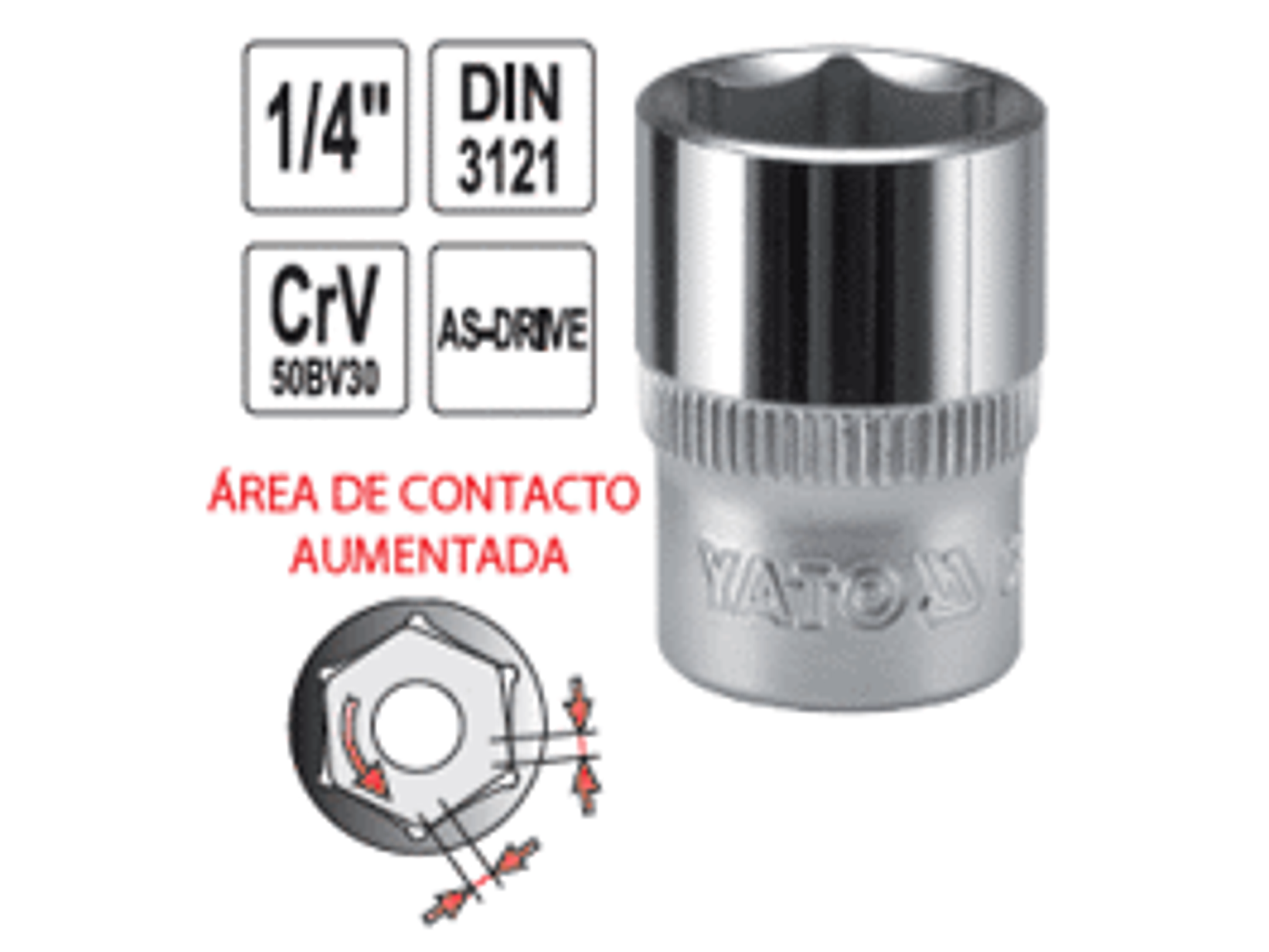 Dado cuadrante de 1/4