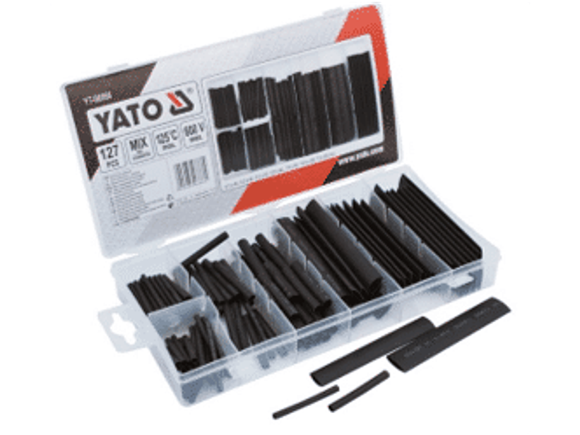 Display surtido de 127 unidades de termorretractil negro