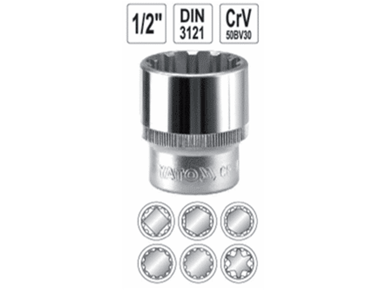 Dado multifuncional 1/2