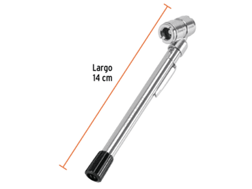 MANOMETRO ALTA PRESION CABEZA DOBLE PARA NEUMATICOS
