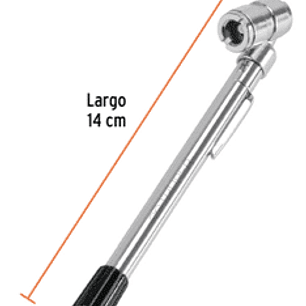 MANOMETRO ALTA PRESION CABEZA DOBLE PARA NEUMATICOS