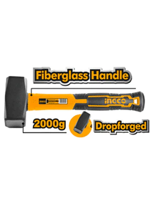COMBO MANGO DE FIBRA DE VIDRIO ANTIDESLIZANTE 2000 GRS
