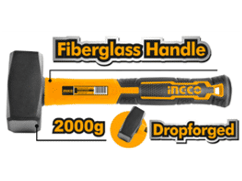 COMBO MANGO DE FIBRA DE VIDRIO ANTIDESLIZANTE 2000 GRS