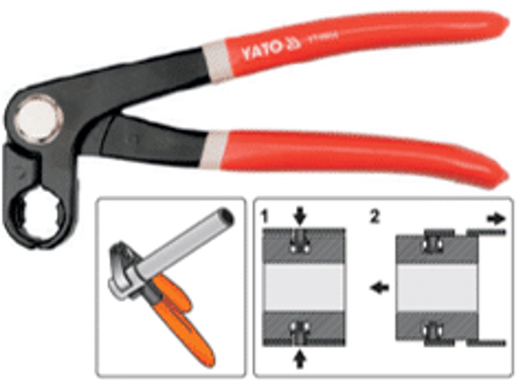 Alicate para mangueras