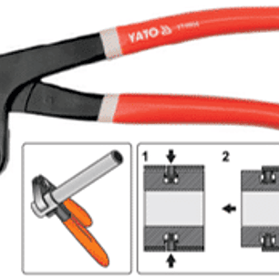 Alicate para mangueras