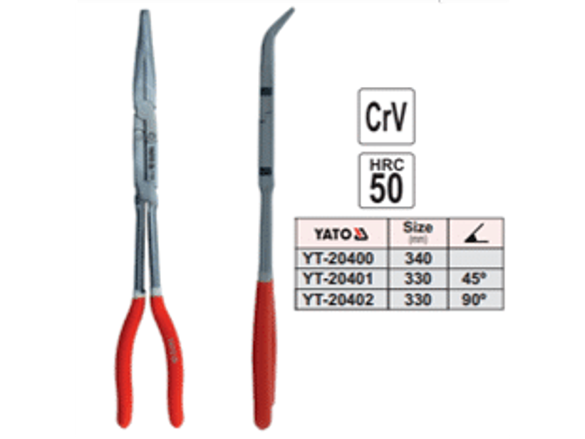 Alicate extra largo de punta 90°