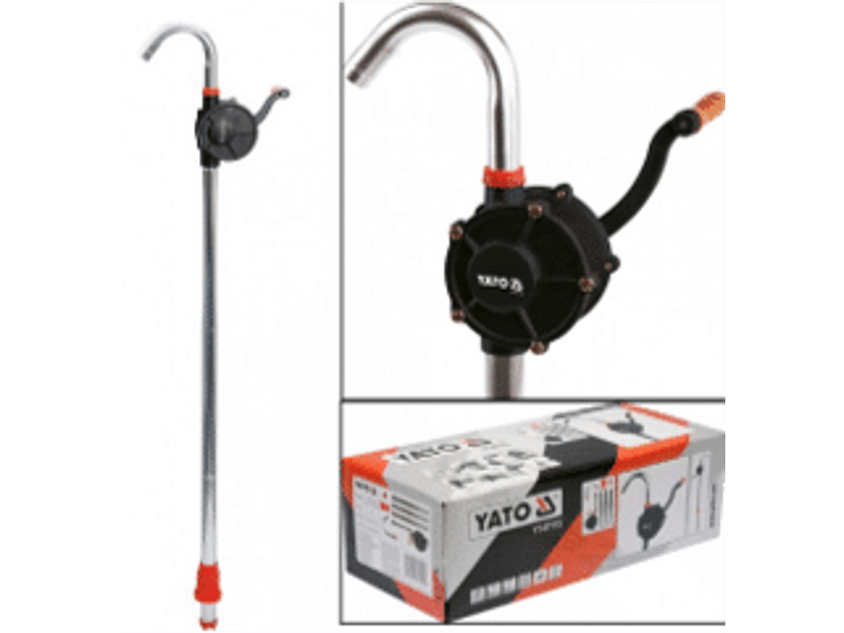 Bomba de trasvasije manual rotatoria