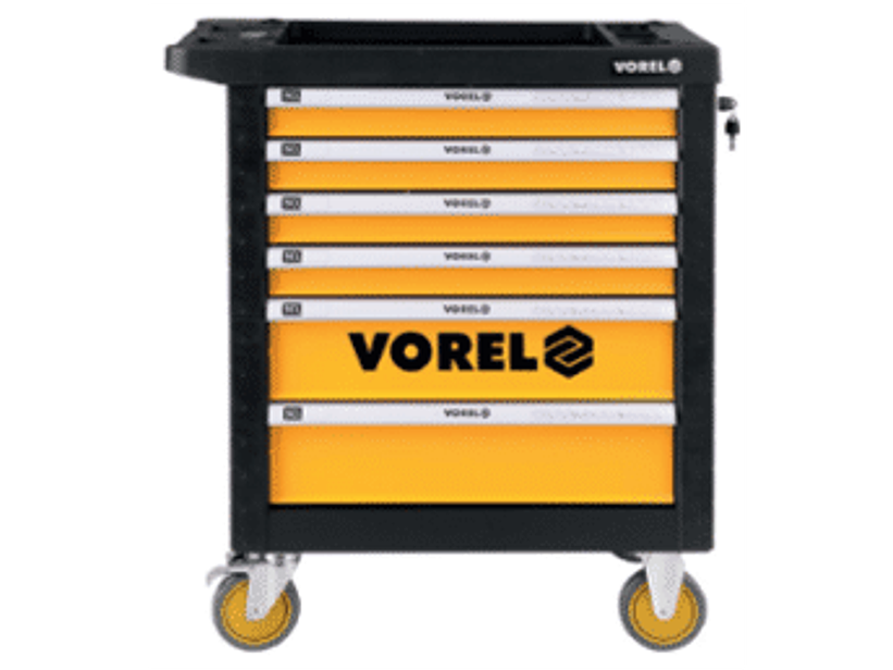 Carro porta herramientas 6 cajones