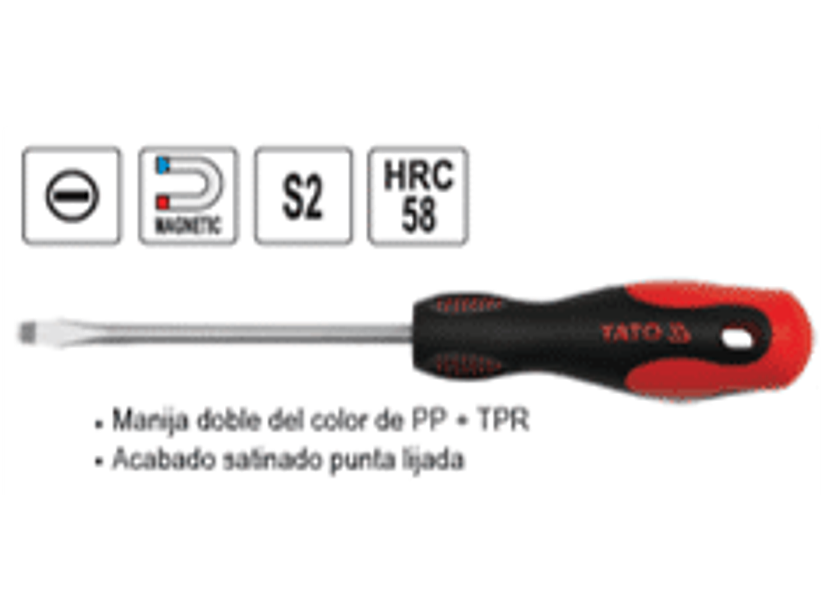 Destornillador paleta 4,0 x 100mm