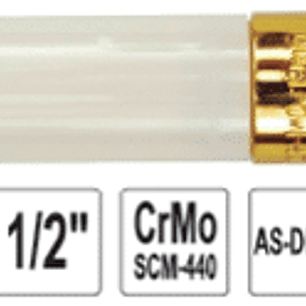 Dado de impacto hex largo 1/2