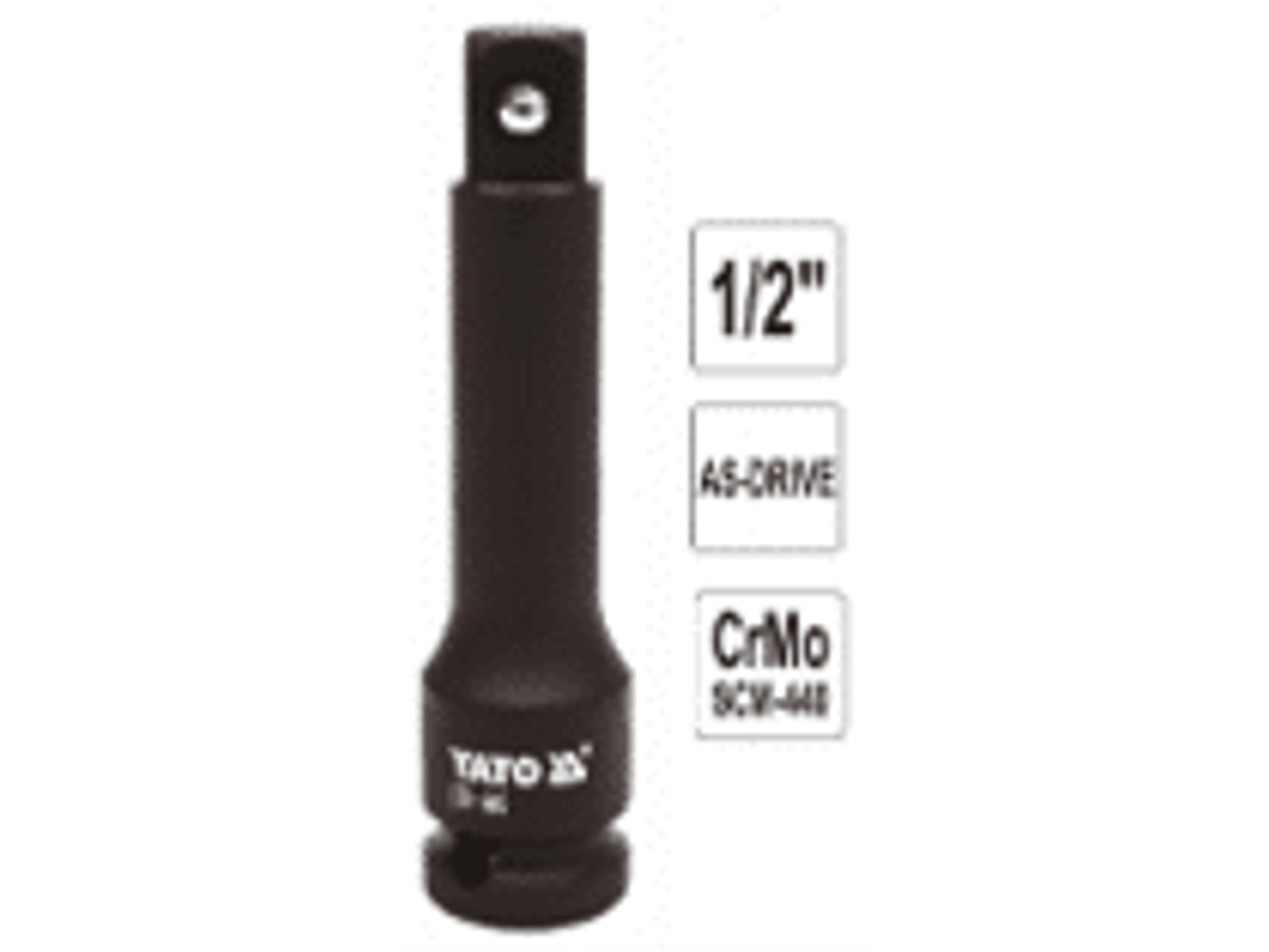 Extensión de impacto cuadrante de 1/2