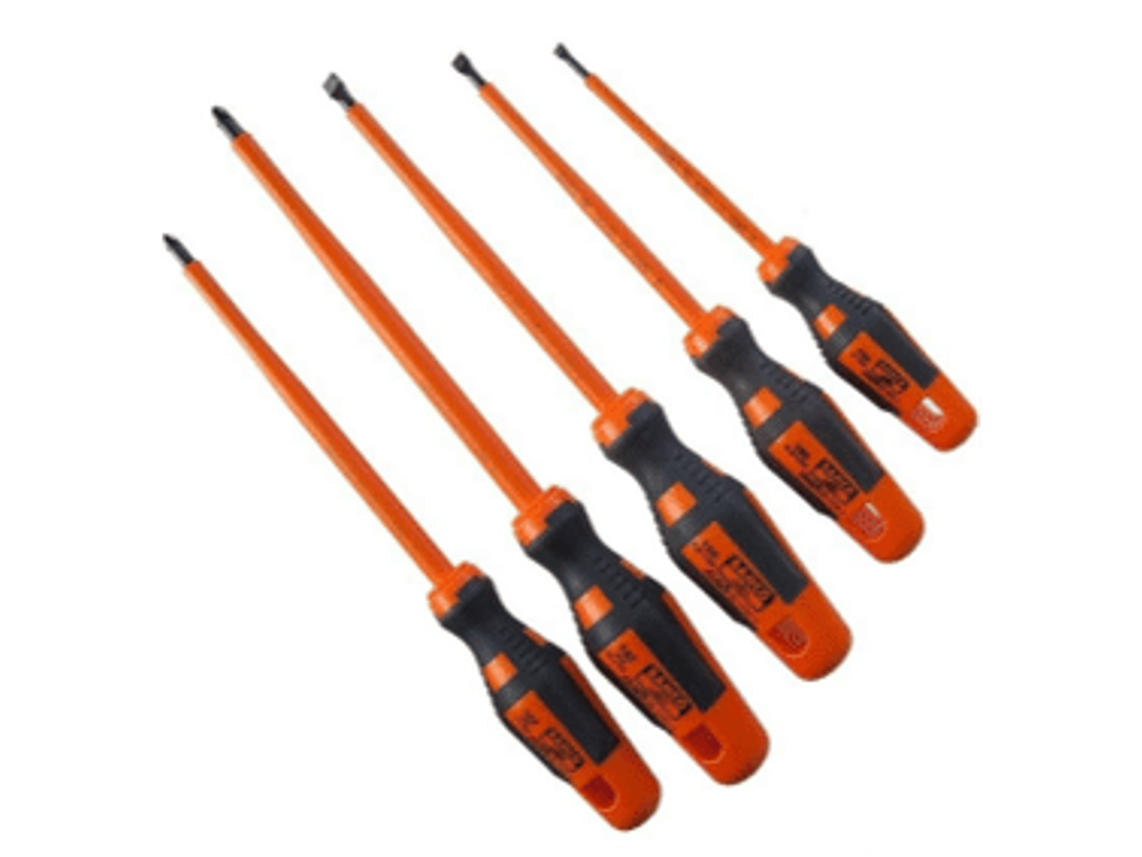 JUEGO DE DESTORNILLADORES AISLADOS PUNTAS PLANAS Y PHILLIPS 1