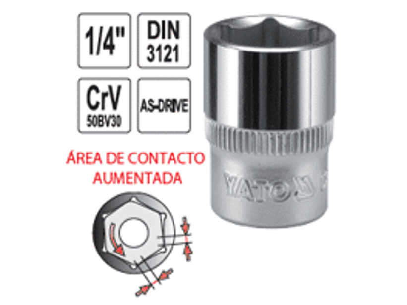 Dado cuadrante de 1/4