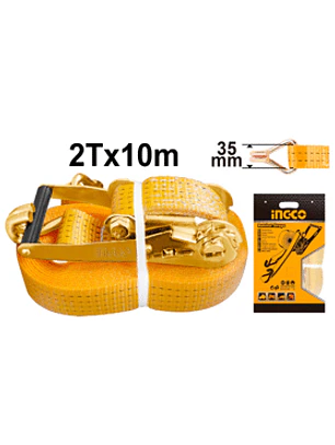 ESLINGA INGCO 10 MT X 35 MM CARGA MAXIMA 2