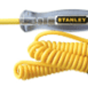 Probador de circuitos, de 6, 12 y 24 voltios, con gancho aislado de calidad industrial, vástago aislado