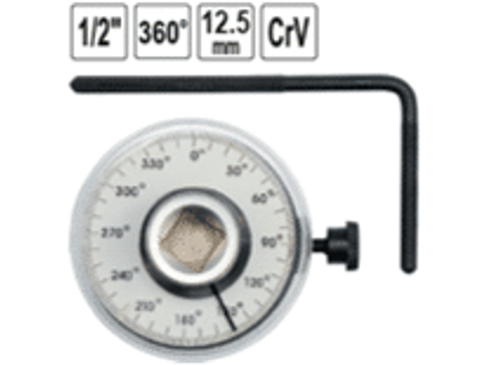 Llave de torque angular 1/2